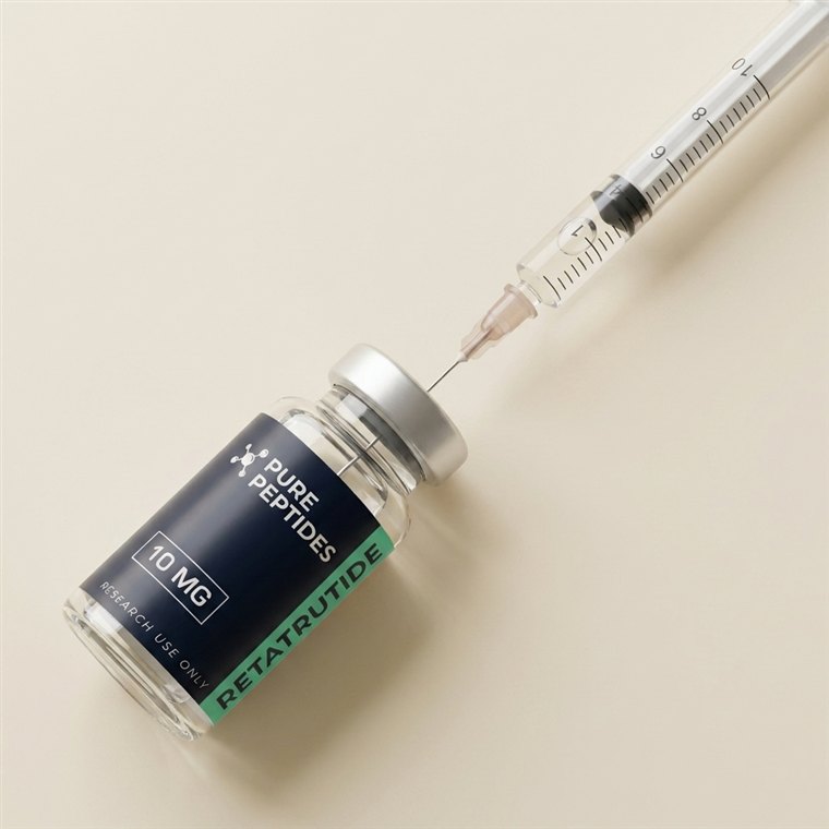 Insulin syringe drawing bacteriostatic water